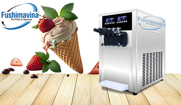 Máy làm kem tươi mini giá bao nhiêu?