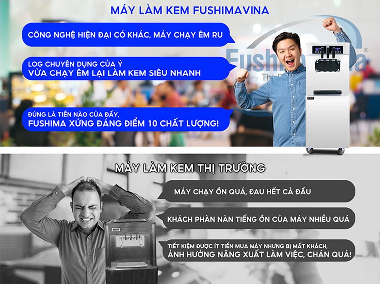 nên lựa chọn máy làm kem tươi từ những thương hiệu uy tín