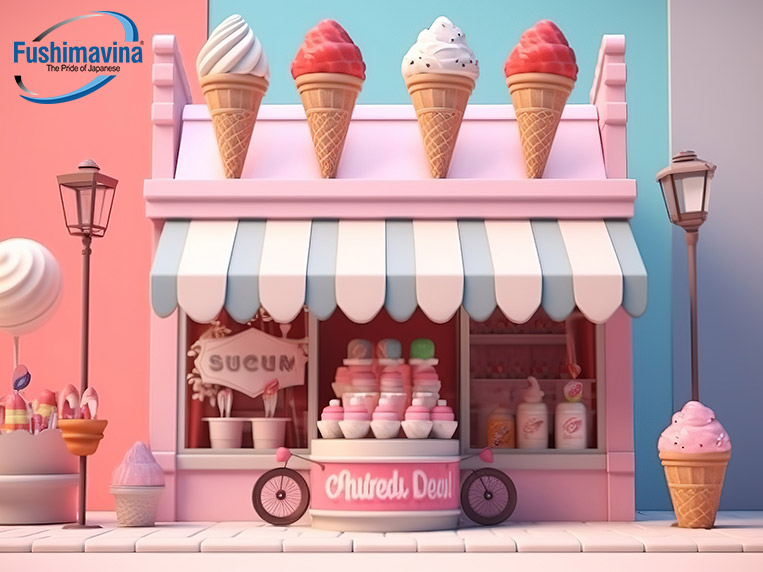 những thứ cần chuẩn bị để vận hành mô hình quán kem tươi