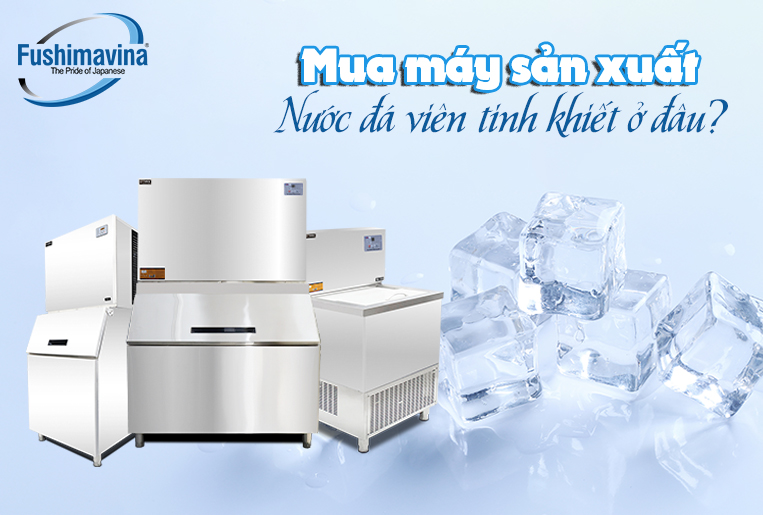 mua máy sản xuất nước đá tinh khiết ở đâu