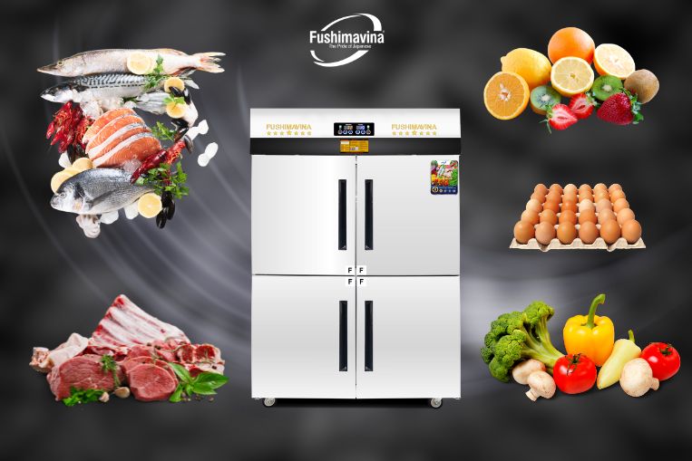 Điều chỉnh nhiệt độ cho tủ chuyên cấp đông thực phẩm