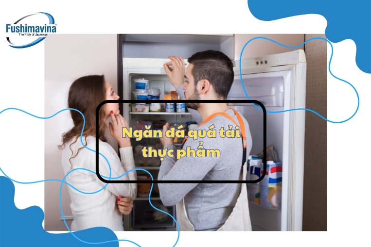 Ngăn đá quá tải