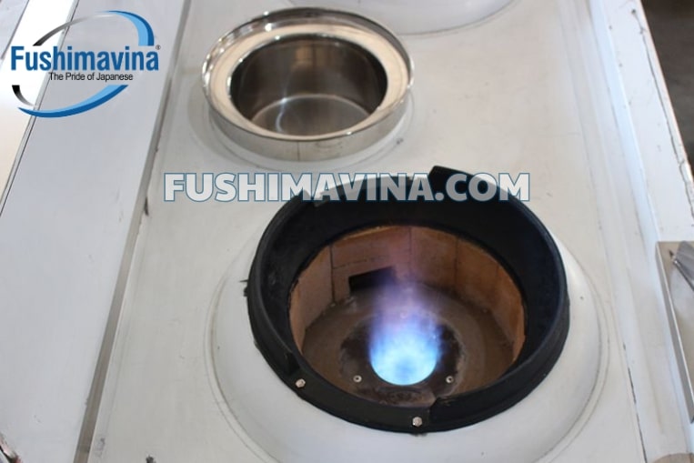 ngọn lửa xanh và đều