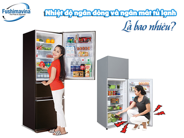 nhiệt độ ngăn đông tủ lạnh