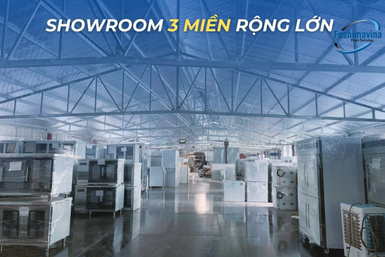 showroom 3 miền luôn sẵn hàng