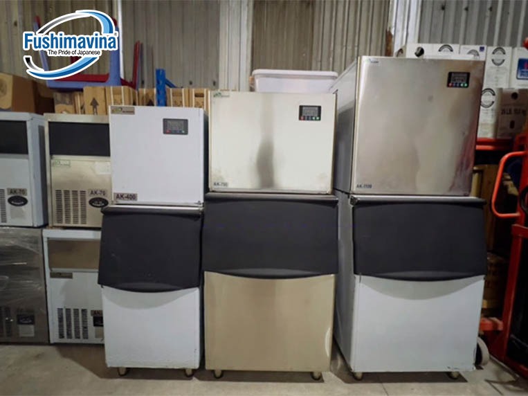 chợ đồ cũ thanh lý máy làm đá tinh khiết