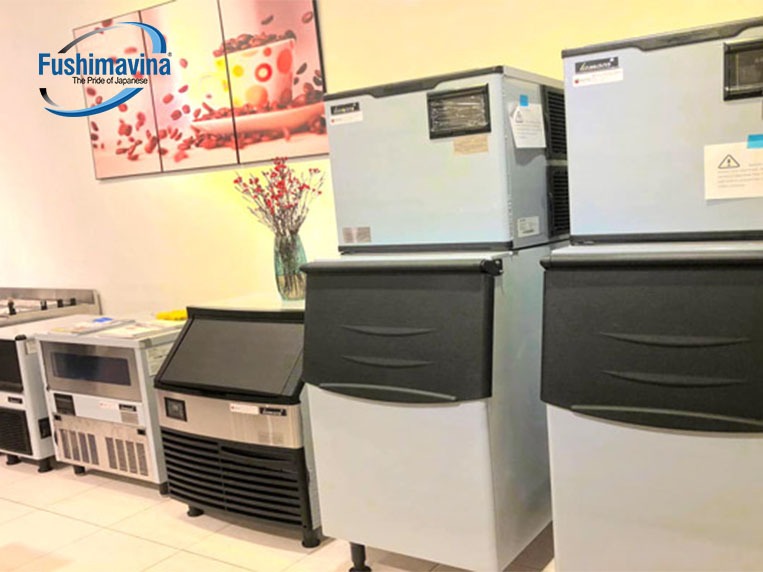 thanh lý máy làm đá tinh khiết online