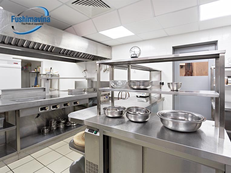 thiết bị inox tính thẩm mỹ cao