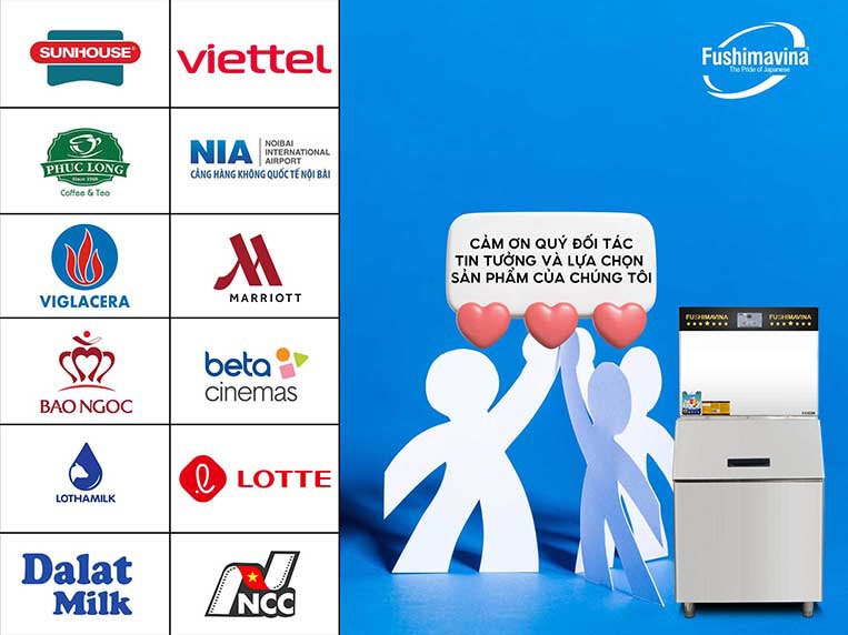 đối tác thiết bị lạnh công nghiệp fushima