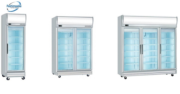 tủ lạnh cánh kính thiết bị lạnh công nghiệp