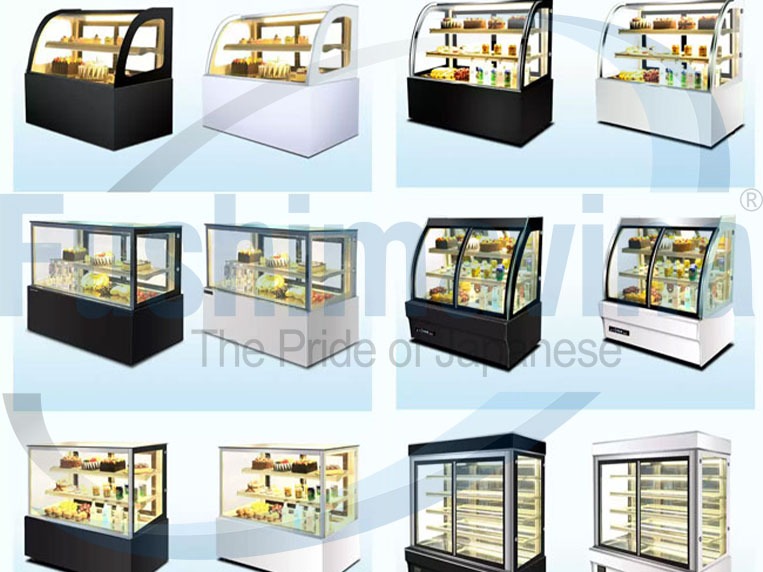 thiết bị lạnh công nghiệp tủ trưng bày bánh kem