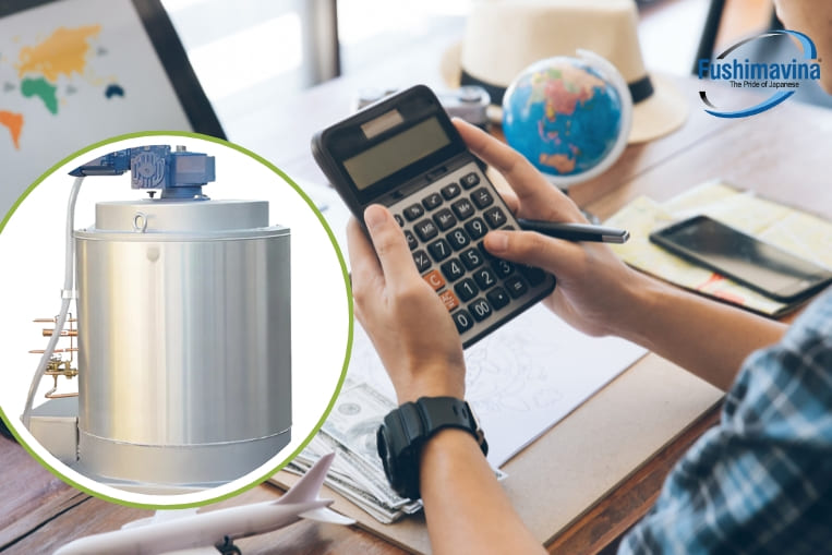 tính toán ngân sách cho máy đá