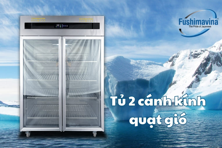 tủ 2 cánh làm lạnh quạt gió