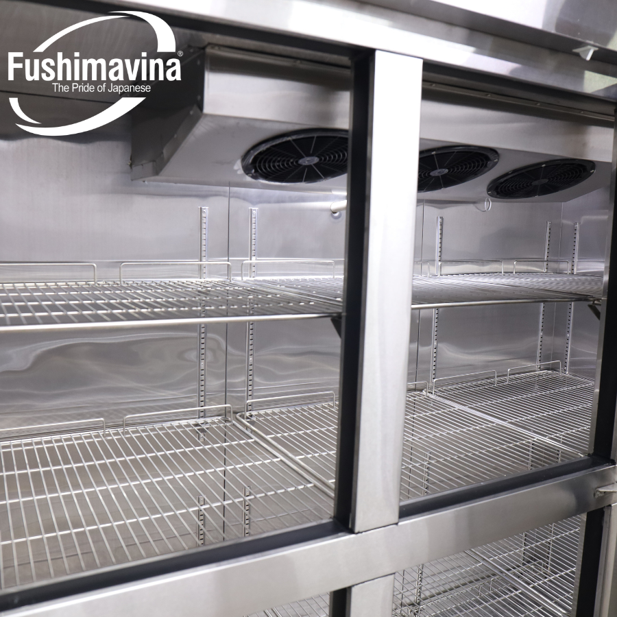 Tủ Đông Công Nghiệp 6 Cánh Quạt Gió - Ảnh 2