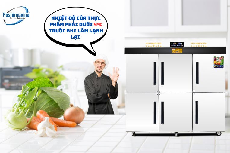 Thực phẩm bảo quản trong tủ đông khi mất điện sẽ bắt đầu hỏng khi nào