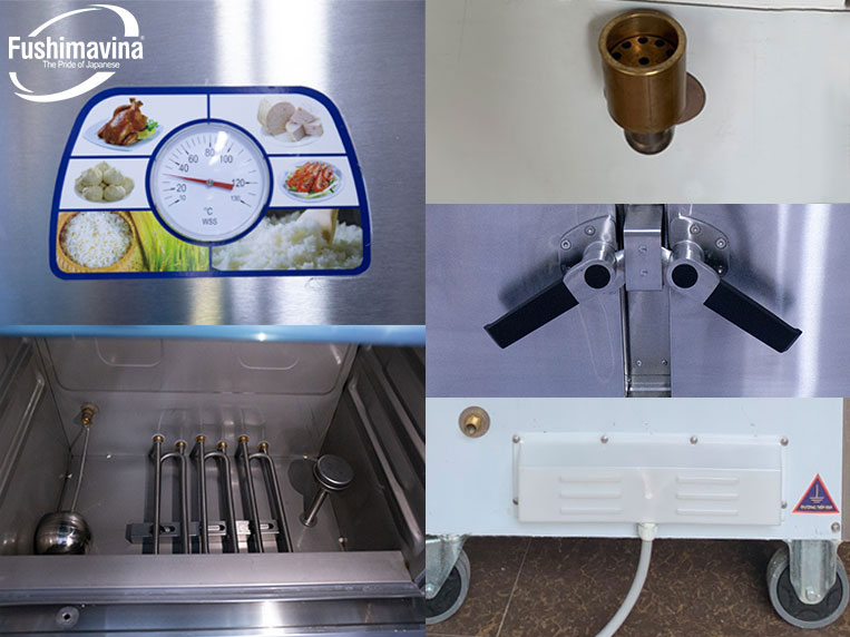 Những yếu tố tạo nên chất lượng tủ cơm điện 8 khay Fushima