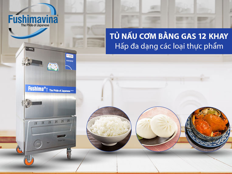 Nguyên lý hoạt động của tủ nấu cơm gas