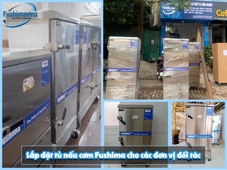 Các đối tác đã tin tưởng tủ cơm gas 6 khay Fushima