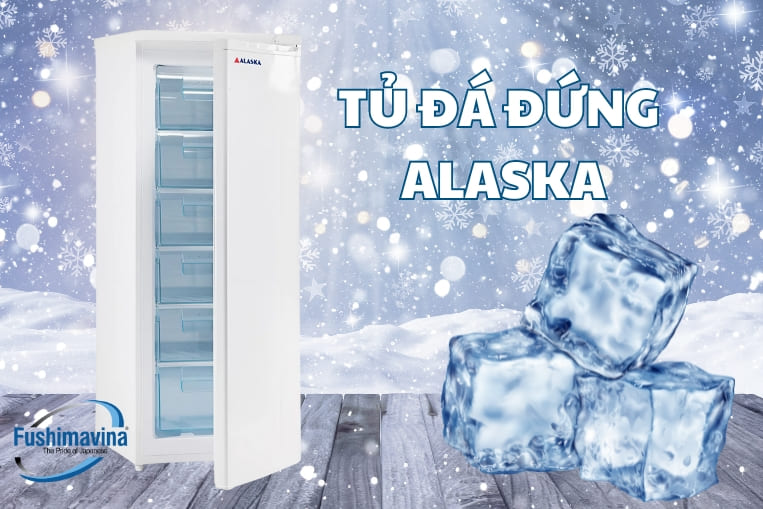 tủ đá đứng alaska