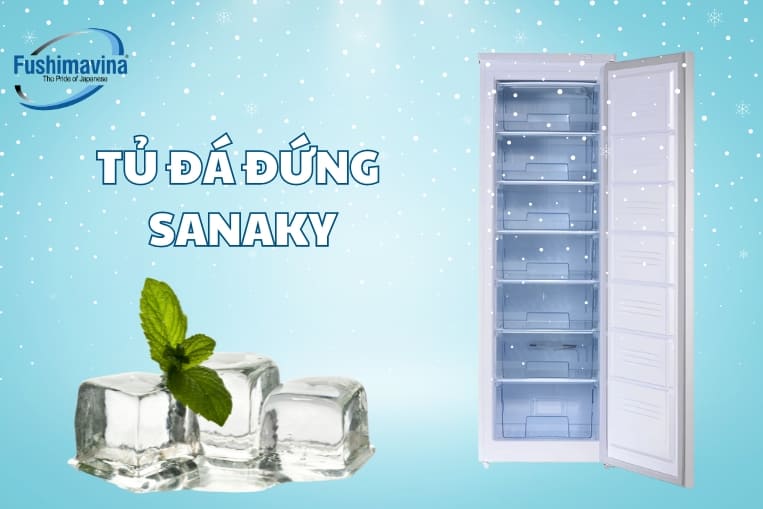 tủ đá sanaky