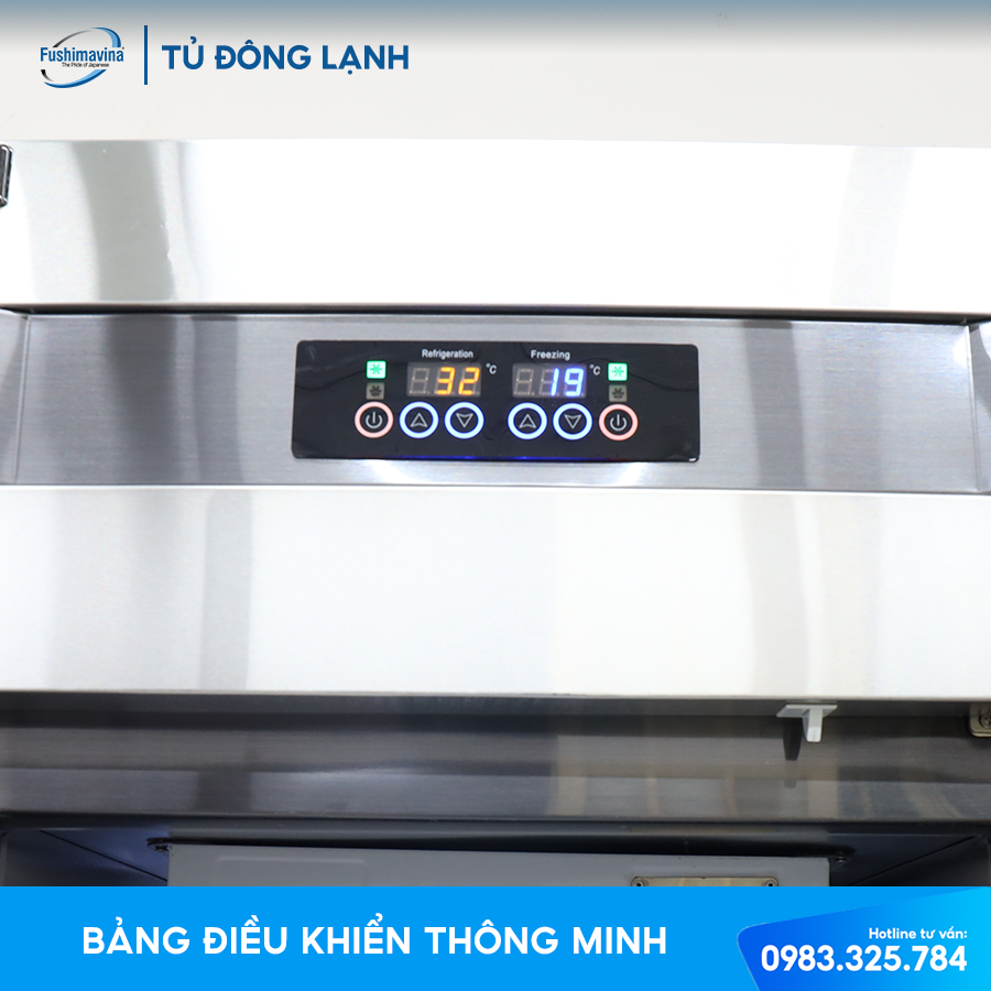 Tủ Đông Mát 4 Cánh Quạt Gió - Ảnh 3