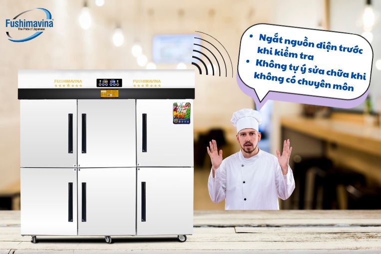 Lưu ý quan trọng khi kiểm tra tủ đông bị kêu to