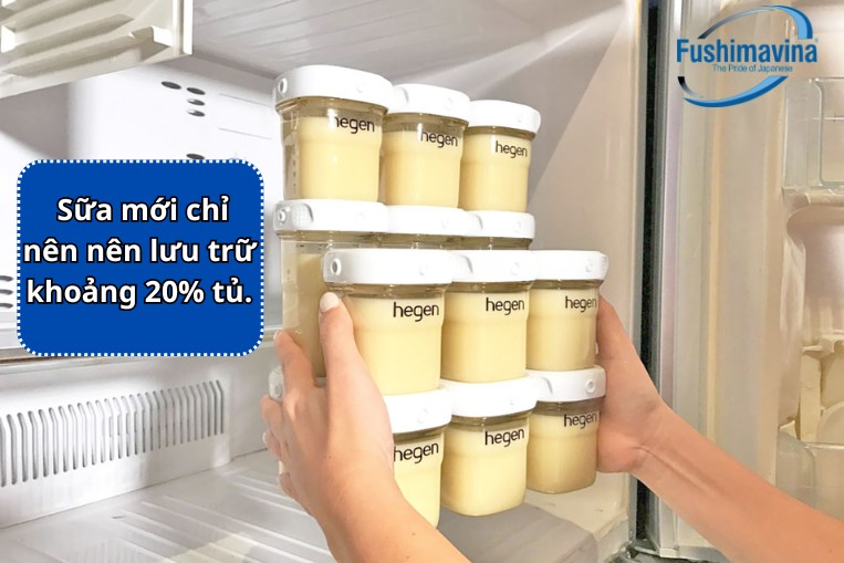 Hướng dẫn các mẹ trữ sữa tủ đông an toàn, đúng cách