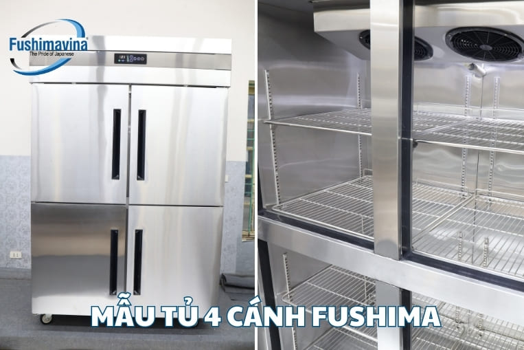 tủ lạnh 4 cánh công nghiệp