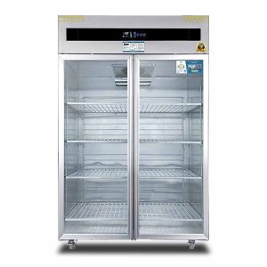 Tủ Mát 2 Cánh Kính Quạt Gió