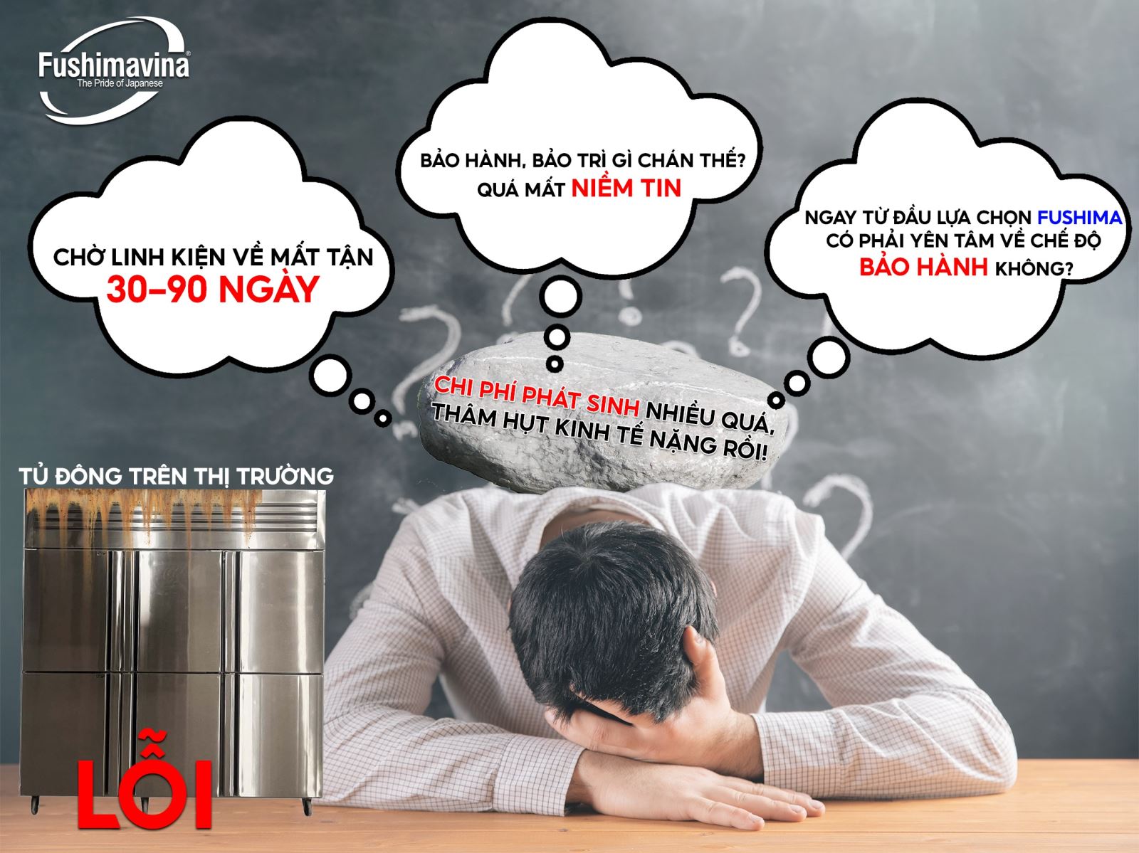 Bảo hành 18 tháng, bảo trì sản phẩm trọn đời