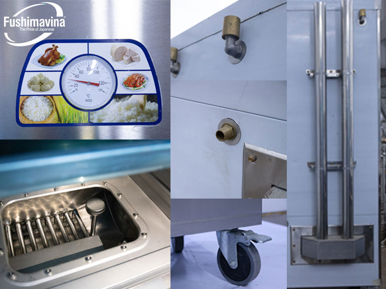 Những điều làm nên chất lượng tủ cơm gas 20 khay Fushima