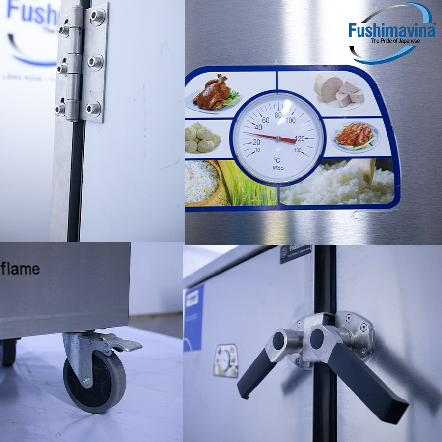 Tủ Nấu Cơm Gas Điện 24 Khay - Ảnh 3