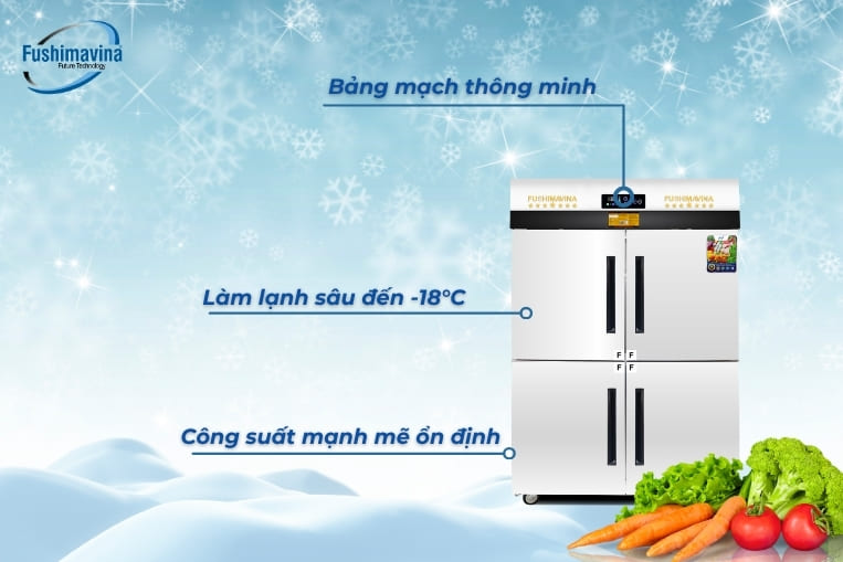 ưu điểm tủ lạnh công nghiệp