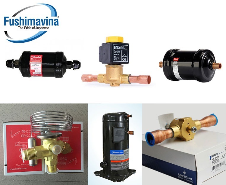 van tiết lư để điều tiết lưu lượng khí ga lạnh